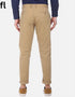 Khakhi Cotton Imported Stuff Pant Smart Fit